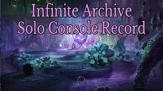 Infinite Archive Solo Console Record | Arc 12-5-1 | 420k Score | DK Build + Gameplay U40