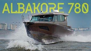 Дорого. Долго. Круто. Рецепт Русской Лодки ALBAKORE 780. Обзор.