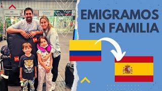 Decidimos emigrar a España desde Colombia con hijos