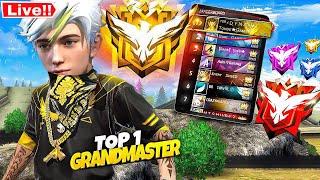 Top 1 Live Push with V Badge Youtubers  #freefire #live #tondegamer #tgrjonny