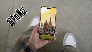 Iphone 16 Pro Max Review | អ្វីគ្រប់យ៉ាងគឺបែបនឹងសោះ!