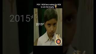 Truth of RCB FANS #cricket #trending #rcb #rcblovers #reels #viral #viralreels #shots