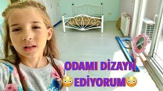 Odamı Dizayn Ediyorum Vlog Ecrin Su Çoban. Yeni Odam Ve Ben.