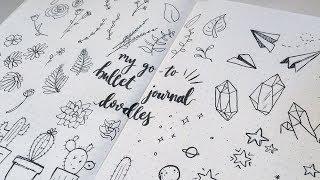 My Go-To Bullet Journal Doodles