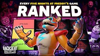 Every FNAF game ranked by a COMPLETE NEWCOMER