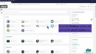 TPEcloud Tutorial: How to Repair database via phpMyAdmin in cPanel