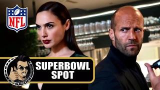 SUPER BOWL TV Spot 2017 - Gal Gadot & Jason Statham Fight (Wix.com)