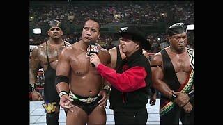 Rocky Maivia (The Rock) First Heel Promo since Joining Nation of Domination! feat Farooq 1997 (WWF)