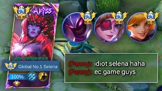 SELENA EPIC COMEBACK + MVP GAMEPLAY (MUST WATCH) | SELENA BUILD | SELENA PREDICTION | MLBB