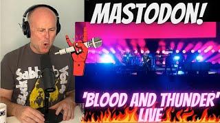 Drum Teacher Reacts: BRANN DAILOR | Mastodon - 'Blood And Thunder' (Live at Resurrection Fest 2022)