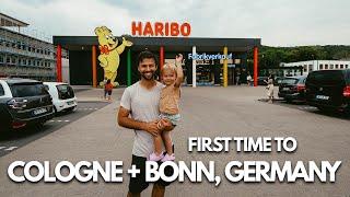 Our First Time in Cologne + Bonn!  | Chocolate Factory, Haribo Outlet, Old Town + Drachenburg Castle