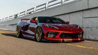 ￼Pandem Rocket Bunny Corvette C8 Build from start to finish Fit Automotive