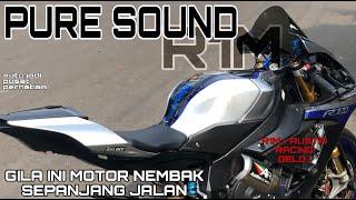 Pure sound Yamaha R1M braktaktaktak | night run