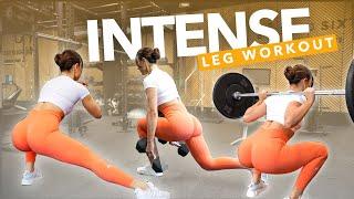 INTENSE LEG WORKOUT | Krissy Cela