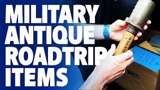 Military Antique Roadtrip Pickup: Helmets, Manuals, Vintage Collectibles | Military Antiques Toronto