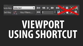 Viewport in 3ds max for beginners