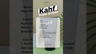 Kahf Triple Action Oil And Comedo Defense!089613257918 #skincareroutine #skincare  #kahfeveryday