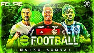 ATUALIZAÇÃO!! FTS 25 MOD EFOOTBALL SA V3 100% ATUALIZADO COM GRÁFICOS REAIS