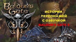 Baldur's Gate 3 Истории всех героев с озвучкой (DED Arbuzer)