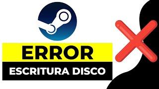 Commo Reparar Error de Escritura en Disco en Steam 2024 | Solucionar Error Escritura Disco Steam