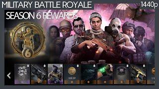 Call of Duty: Warzone Season 6 All Battle Pass Rewards (No commentary) 1440p