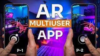 Let’s Make a MULTIPLAYER AR App in 15 MINUTES!! (Beginner Friendly)