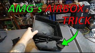 Easy and effective airbox upgrade on the Mercedes W202 and CLK C208