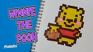 COMO DIBUJAR A WINNIE THE POOH PIXEL ART - PIXELADOS