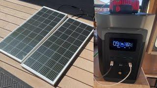 EcoFlow Delta 2 Max Portable Solar Generator Review!