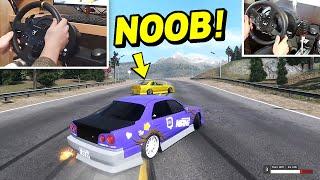 Teaching a NOOB how to Drift in CarX Drift Racing Online