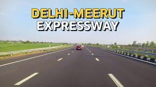 Driving on Delhi-Meerut Expressway