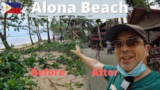 Alona Beach Bohol Odette Aftermath |  Philippines