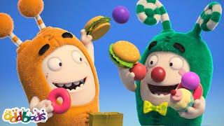 Juggling Clown Zee | 4 HOUR! | BEST Oddbods Full Episode Marathon | 2024 Funny Cartoons