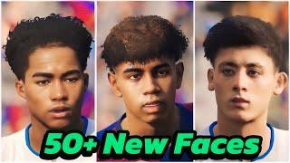 eFOOTBALL 2025 | +50 NEW PLAYER FACES #pes2025 ft GULER, ENDRICK, YAMAL [ 4.0 UPDATE][4K]