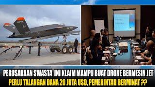 Perusahaan Swasta Klaim Mampu Buat Drone Bermesin Jet Dengan Teknologi AI, Perlu Biaya 20 Juta USD