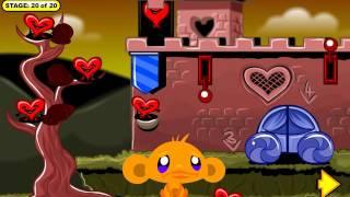 Monkey GO Happy: Hearts -- Final Stage Walkthrough