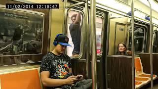 1 Hour of TERRIFYING NYC Subway Moments Caught on Camera