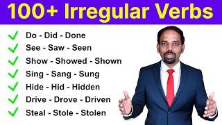 100+ Popular Irregular Verbs | In All 3 Forms | English Valimai