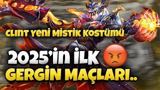 2025'İN GERGİN MAÇLARI.. | Clint Yeni Mistik Kostümü - Mobile Legends