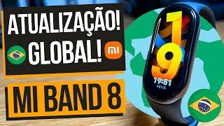 ATUALIZAÇÃO! MI BAND 8 em PORTUGUÊS - UPDATE CHINESA PARA GLOBAL