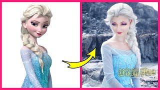 Frozen 2 and 1 Characters IN REAL LIFE @WANAPlus