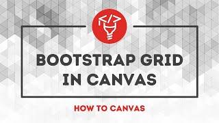 Bootstrap grid in Canvas