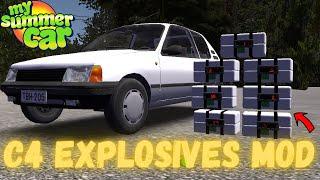 C4 Explosives Mod | My Summer Car #mysummercar #viral #trending 