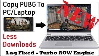 How To Copy PUBG Mobile To PC Tencent Buddy [Lag Fix With AOW]