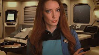 ASMR Star Trek  🩺 Medical Exam With Dr. Crusher  Sci-Fi Roleplay