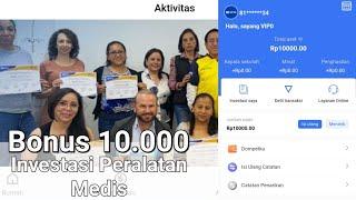 Baru Rilis! Aplikasi Penghasil Uang Niproidr, Investasi Peratalan Medis Bonus 10.000 Scam/Penipuan?