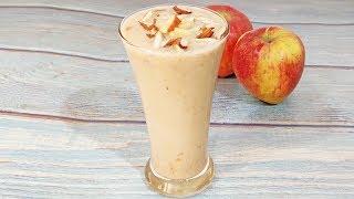 Apple Milkshake Recipe | How to Make Apple Milkshake? Apple Smoothie with Milk | Apple Shake at Home