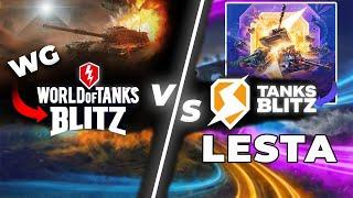 Wotb Blitz WG VS Tanks Blitz Lesta