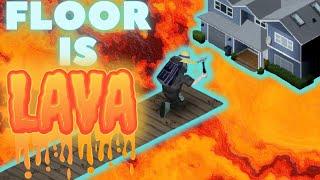 House FLIPPING | Project Zomboid The Floor Is Lava