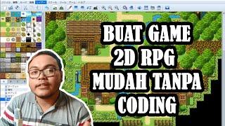 Buat Game 2 Dimensi RPG Mudah Tanpa Coding - Panda Sarjana Part 1